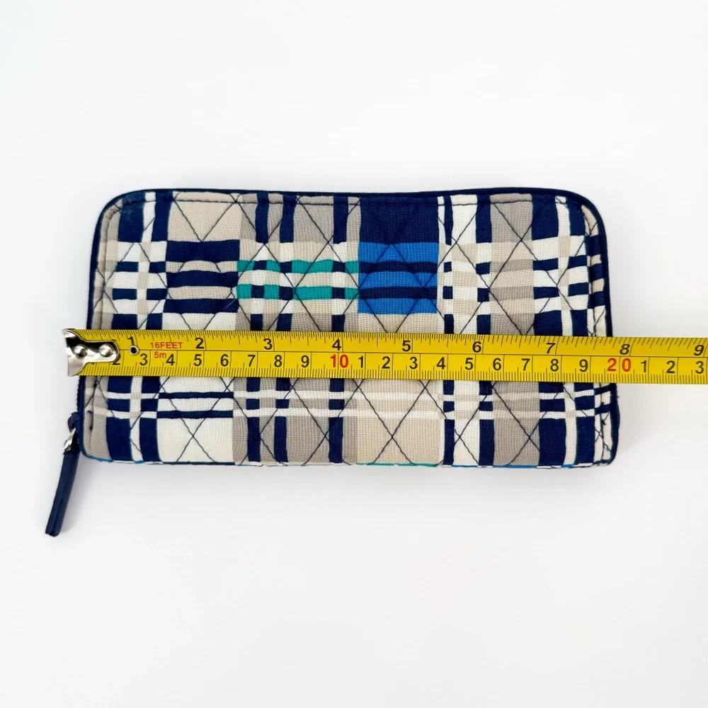 Vera Bradley RFID Georgia Zip Around Wallet in Santiago Woven - Picture 5 of 7
